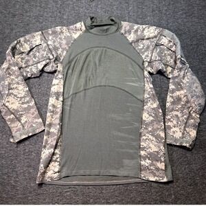 U.S. Army Shirt‎ Sekri Mens Large Combat UCP Camo Olive Tactical Military
